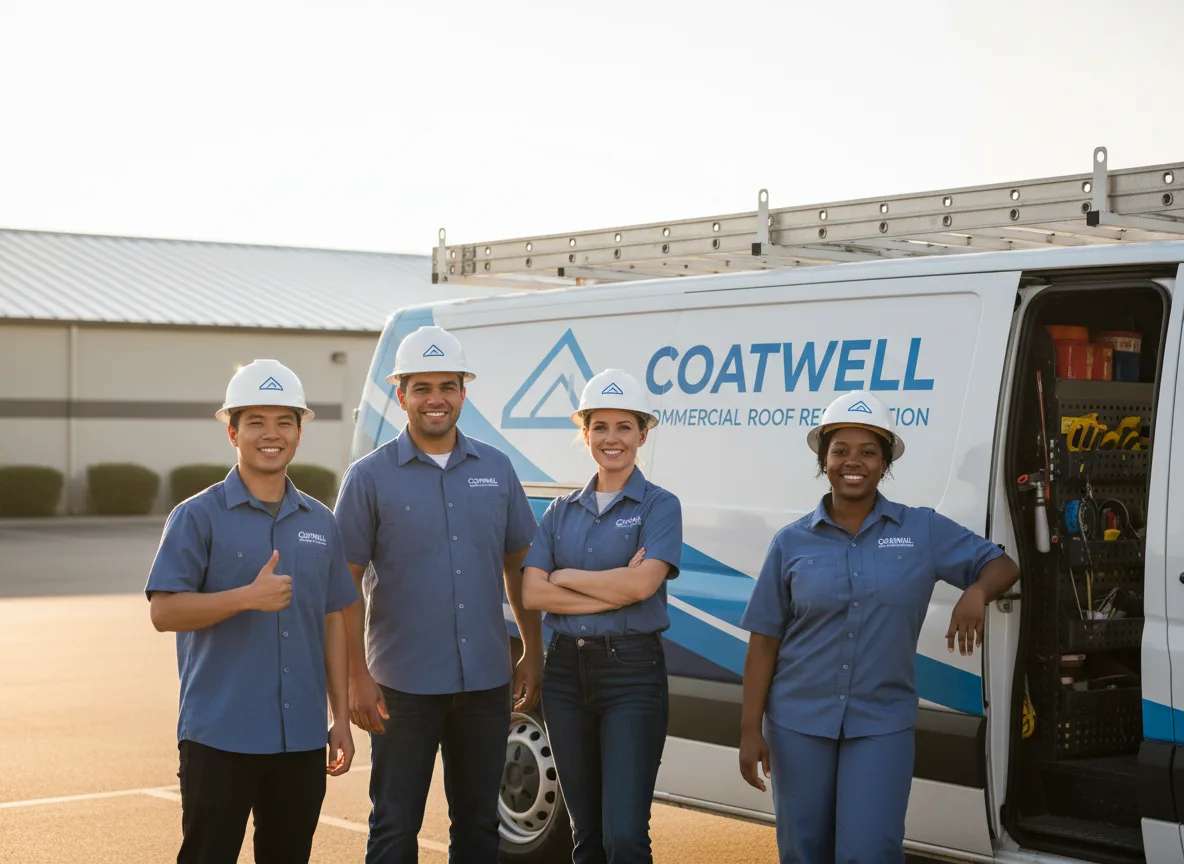 Commercial roof coating company in Spring Valley, IL